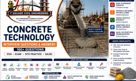 Concrete Technology Interview Questions and Answers for Civil Engineers