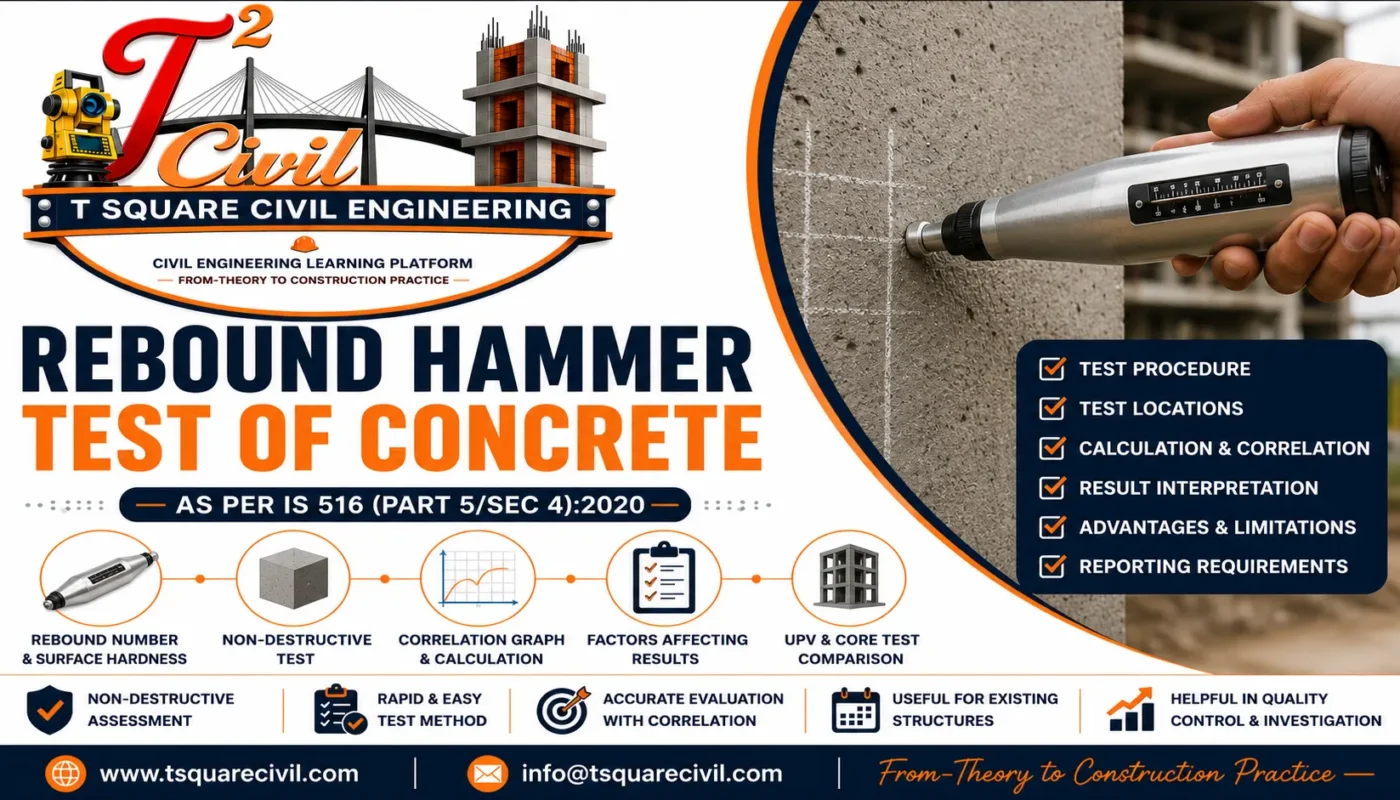 Rebound Hammer Test of Concrete as per IS 516