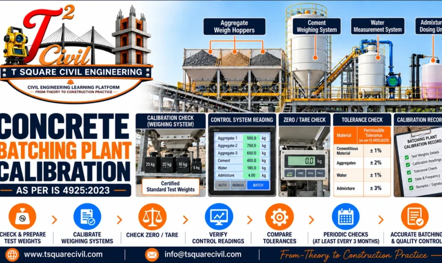 Concrete Batching Plant Calibration: Procedure, Accuracy Limits, Frequency & Calibration Checklist